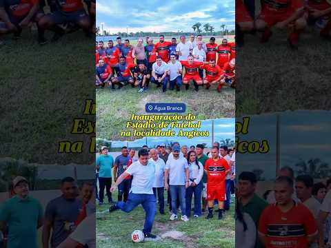 Esporte, lazer e convivência para transformar vidas em Água Branca