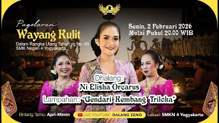 Download lagu #LiveStreaming Wayang Kulit Ni Elisha Orcarus Allasso - GENDARI KEMBANG TRILOKA mp3