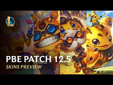 Heimerstinger, BZZZiggs, Orbeeanna, Nunu & Beelump | Skins Preview | Patch 12.5 - League of Legends