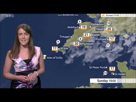 (HD) Alex Osbourne BBC ONE Spotlight weather 05/20/2023 - 60 FPS