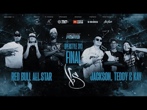 REDBULL ALL STAR VS JACKSON , TEDDY , KAY  Final 3v3 Day 2 | Break2prove 2025