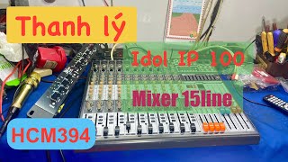 [HCM394] (Đã bán) Thanh lý Máy nâng tiếng và Mixer 15line. HCMLIKE AUDIO. 0937031686