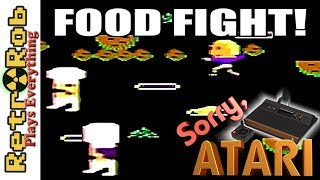 Sorry, Atari #21: Food Fight for the Atari 7800 is da BAWM!