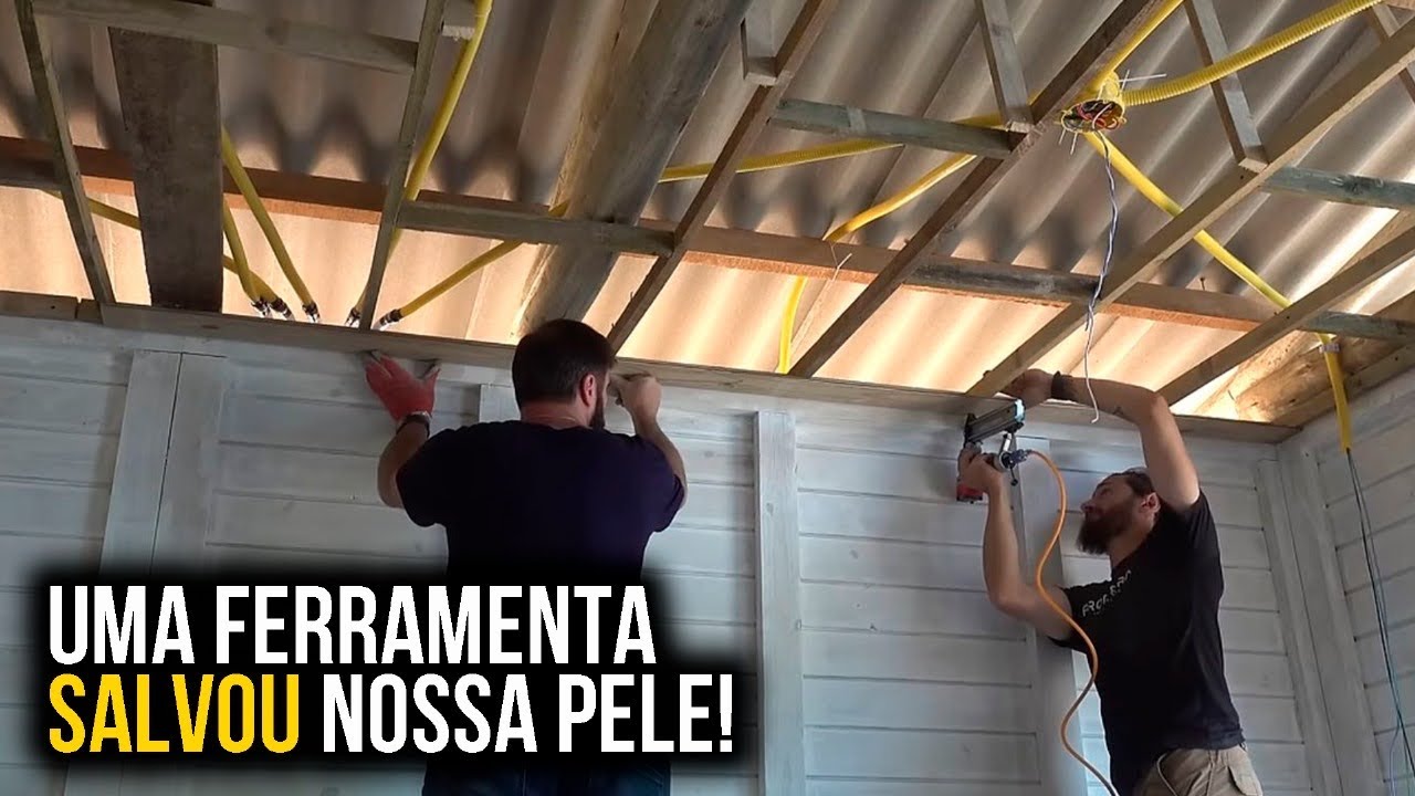 A casa tem ELETRICIDADE e forro! - Rancho SV