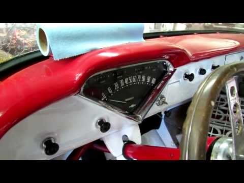 55 chevy truck-instrument panel