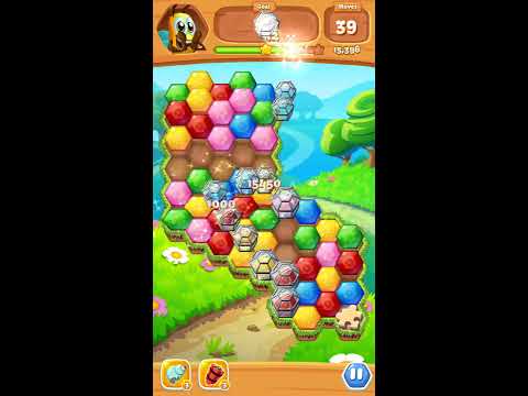 Bee Brilliant Blast Level 39 3 stars