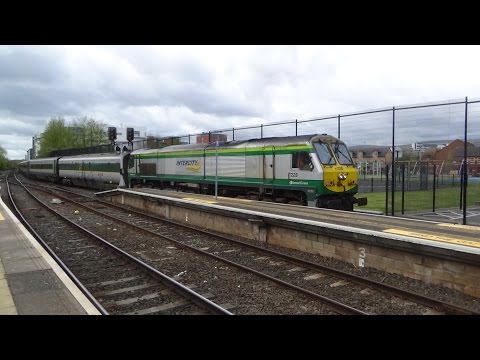 IE 201 Class locos 228 & 207 - Enterprise Train - Belfast Central 29/4/15