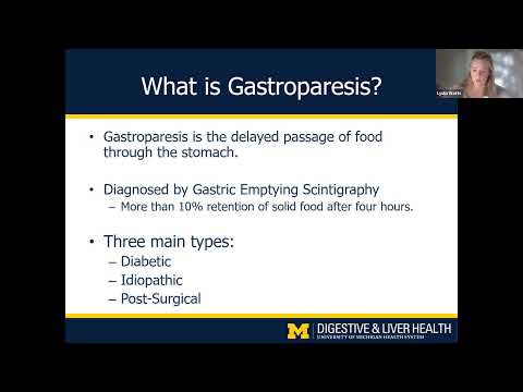 ANMS Virtual Symposia: Pearls of Wisdom - Gastroparesis
