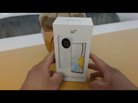 HONOR MAGIC4 LITE 5G | Unboxing & erster Eindruck | German