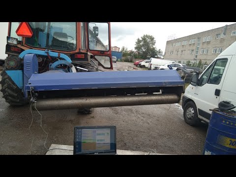 Mulcher after balancing — smooth operation video