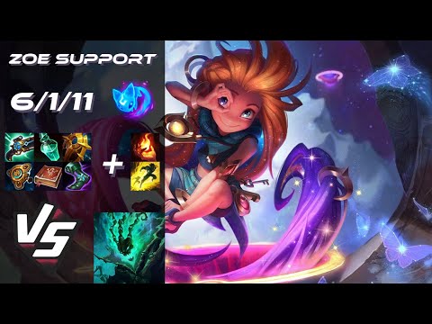 SUPPORT Zoe vs Thresh - NA Challenger Patch 14.19
