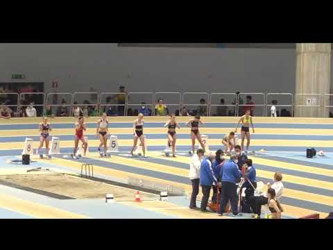 60 metri Femminili  indoor Ancona 20221 Alice Pagliarini 7,51