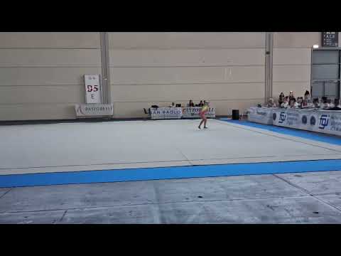 Campionato Nazionale FGI Silver -2025  Rimini - Gioia Morra  corpo libero cat, LB1 Allieve 2