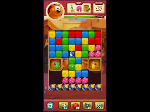 Toon Blast Level 1741 - NO BOOSTERS 🐻🐺🐱 | SKILLGAMING ✔️