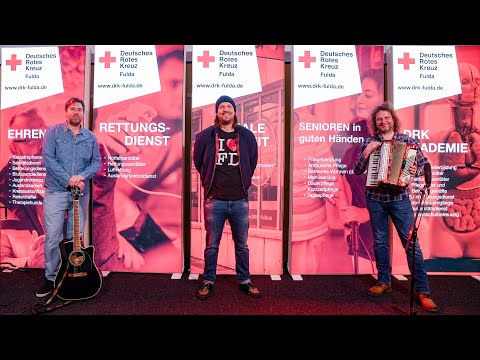 DRK Fulda sagt zusammen mit den Mambo Kingx "Danke"