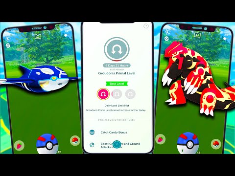HOW TO CATCH & PRIMAL EVOLVE PRIMAL GROUDON/KYOGRE