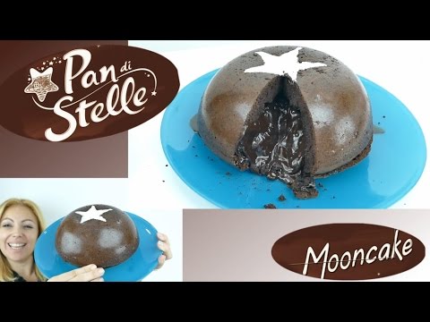 Ricetta torta Pan Di Stelle - Ricetta Mooncake - Giant MOONCAKE english subtitles