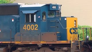 preview picture of video 'CSX EMD SD40-3 In Baltimore City'