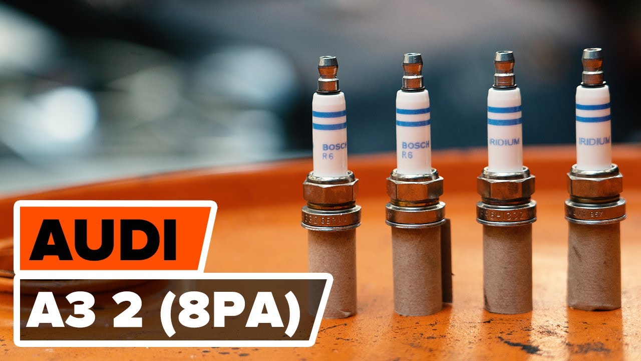Como mudar vela de ignição em Audi A3 8PA - guia de substituição