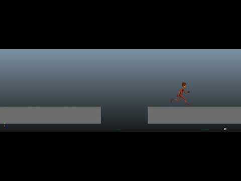 Фото 3D анімація персонажа: біг, стрибок і зупинка. Термін виконання - 2 тижні.