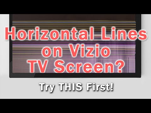 Vizio TV Horizontal Lines on Screen? PROVEN Fixes