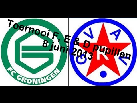 Fc Groningen/GVAV Rapiditas jeugdtoernooi 8 juni 2013