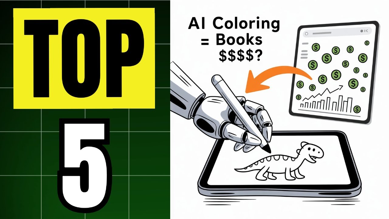 Top 5 AI Coloring Book Generators Compared — Best Tools for 2025!
