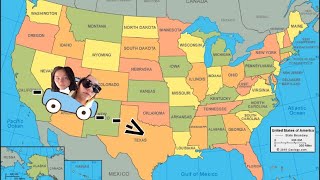 I moved across the country (road-trip vlog)
