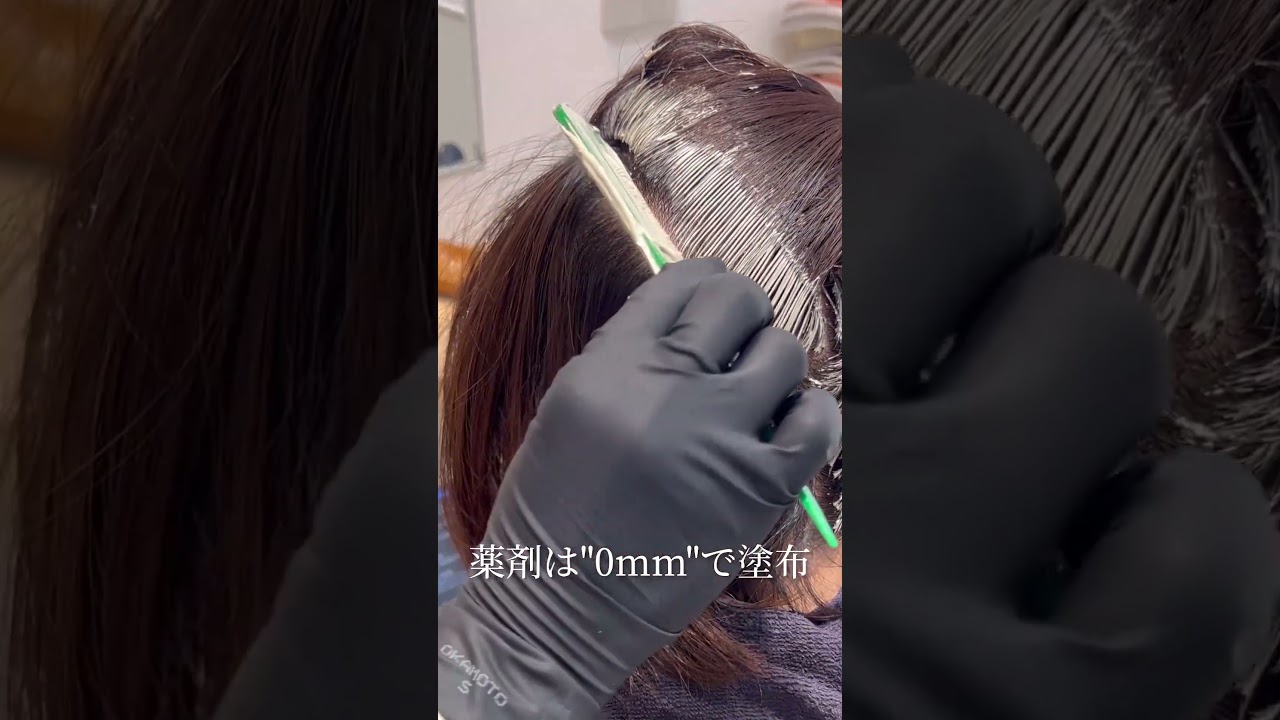 その白髪染め、このまま続けて本当に大丈夫？｜頭皮を守る“育てる白髪カラー”とは　#育てる白髪カラー #白髪染め #頭皮ケア #40代ヘア #50代ヘア #shorts