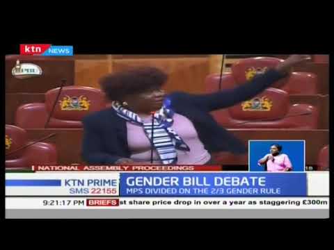 MPs continue to debate 2/3 gender principle bill, crucial vote next week