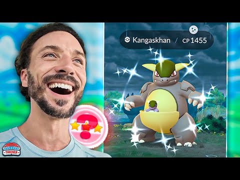Hunting the Final Hundo Kanto Regional – Kangaskhan Raid Day in Pokémon GO!