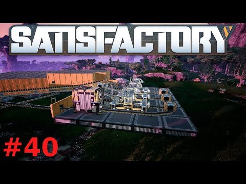 Baubeginn der modularen Rahmen  - Let's Play Satisfactory #40 [Deutsch/HD]