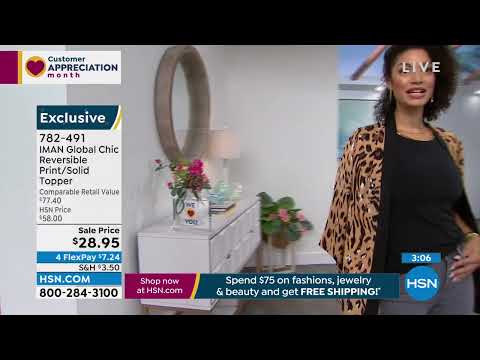 HSN | IMAN Global Chic Fashions 04.13.2022 - 11 PM