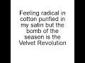 Velvet Revolution - Tori Amos Lyrics