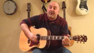 How to Play Lukey&#39;s Boat - Great Big Sea (cover) - Easy 4 Chord Tune