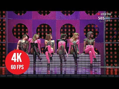 [ 4K LIVE ] T-ARA - I Go Crazy Because of You - (100228 SBS Inkigayo)