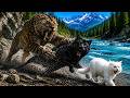 Smilodon Saves Cat From Wolf Attack Part 1