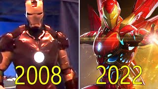 Evolution of Iron Man w/ Facts 2008-2022