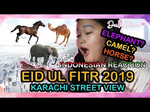 EID UL FITR 2019 - Seaview Clifton - 4K Ultra HD - Indonesian Reaction