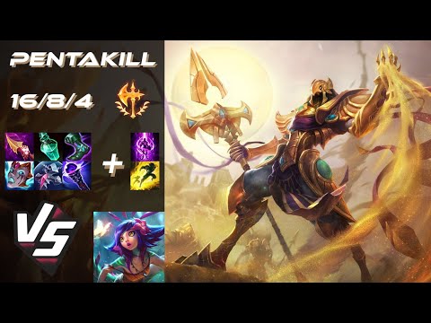 MID Azir vs Neeko [PENTAKILL] - NA Challenger Patch 14.17