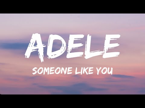 Someone Like You Lyrics