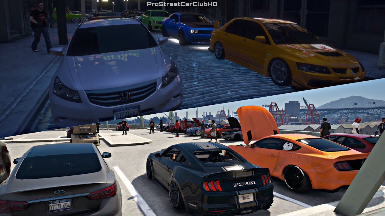 (PC) GTA FiveM: Car Meet/Cruise In Our Liberty City Server| ProStreet New York
