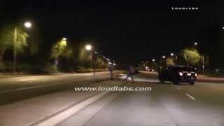 Pursuit &amp; Takedown / West LA-Santa Clarita   RAW FOOTAGE