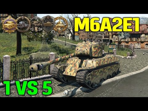 World Of Tanks | M6A2E1 The Rarest Tank - 8300 Damage - 10 Kills