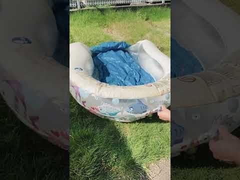 インフレータブルプールの穴を見つけるにはどうすればよいですか?簡単ですぐにできる方法は次のとおりです  庭園