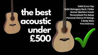 Vintage V1650.   The Best All Solid Acoustic Guitar Under £500?