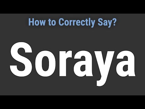 How to Pronounce Name Soraya (Correctly!)
