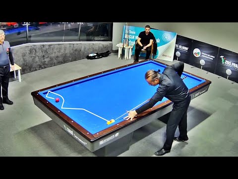 3 Cushion Billiards Trick Shots EMRAH TAÇ |  Billar de Fantasia | bida 3 băng