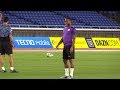 Manchester City Players Train In Japan