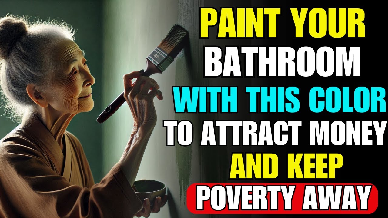 Transform Your Bathroom with THIS COLOR and Attract Wealth, Avoid Poverty | Buddhist Wisdom Revealed
